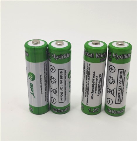 1.2V AA1000mAh太阳能草坪灯镍氢电池 1.2V AA1000mAh太阳能草坪灯镍氢电池