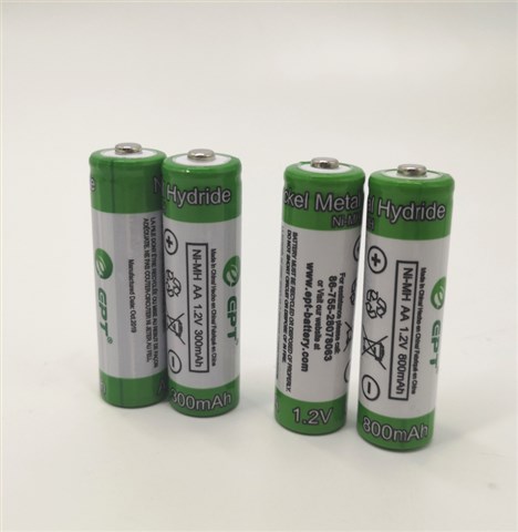 1.2V AA1000mAh太阳能草坪灯镍氢电池 1.2V AA1000mAh太阳能草坪灯镍氢电池