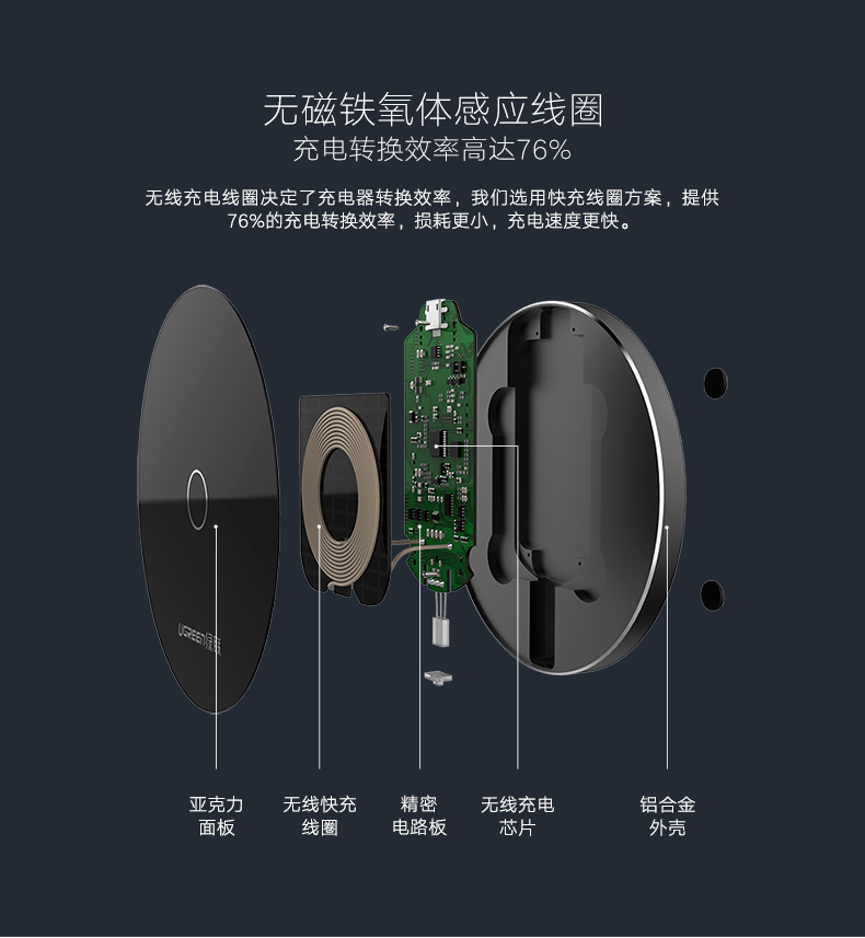 意昂2iPhone8三星S8无线充电器