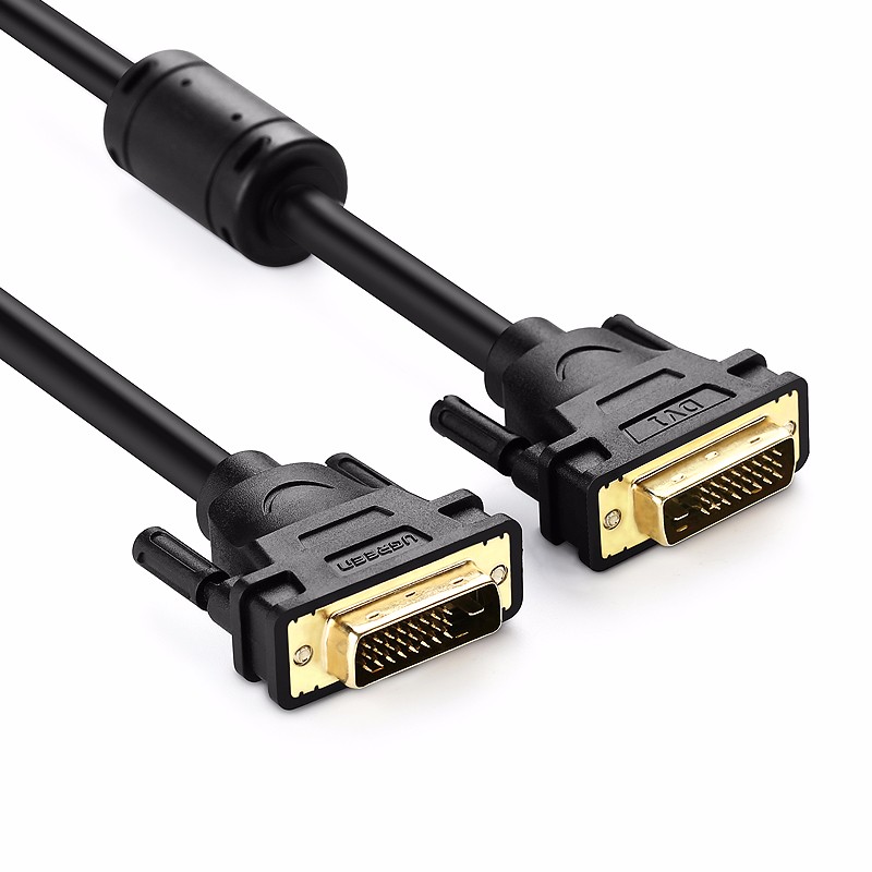 意昂2DVI视频线，24+1双通道高清DVI连接线