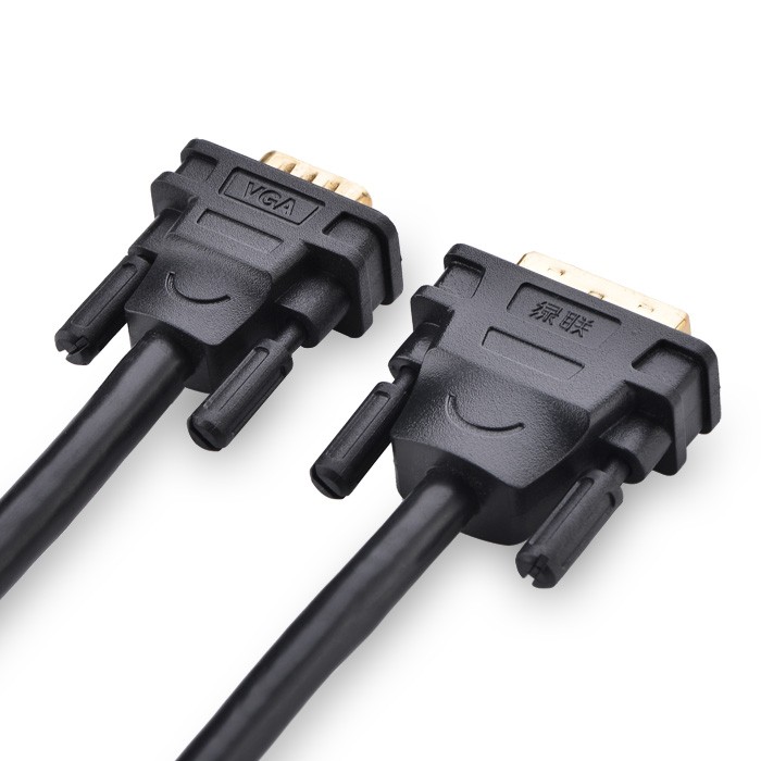 意昂2dvi转vga线公对公转接线