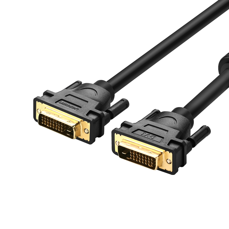 意昂2DVI视频线，24+1双通道高清DVI连接线