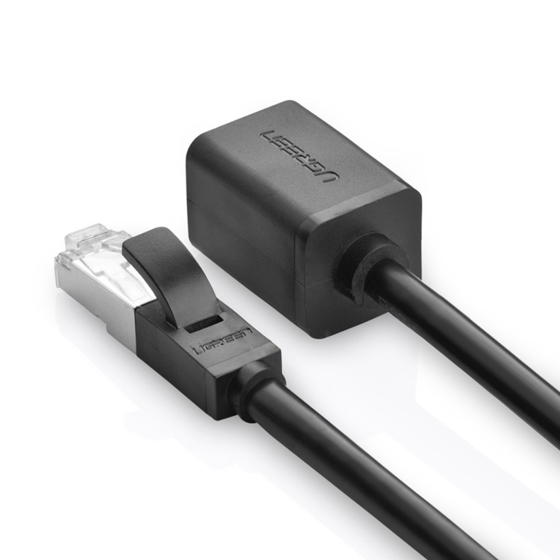 意昂2网线延长线 6类纯铜公对母连接线网络连接器