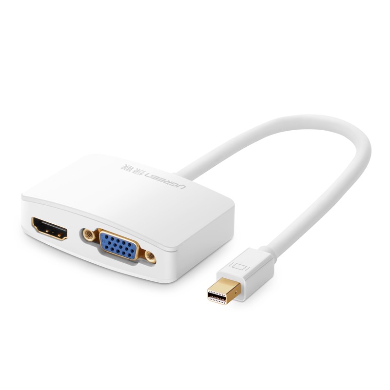 意昂2Mini DP displayport转hdmi+VGA转换器