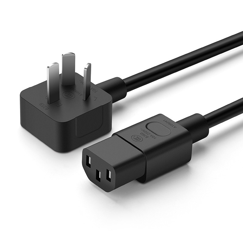 意昂2电脑电源线三孔纯铜大功率电源线