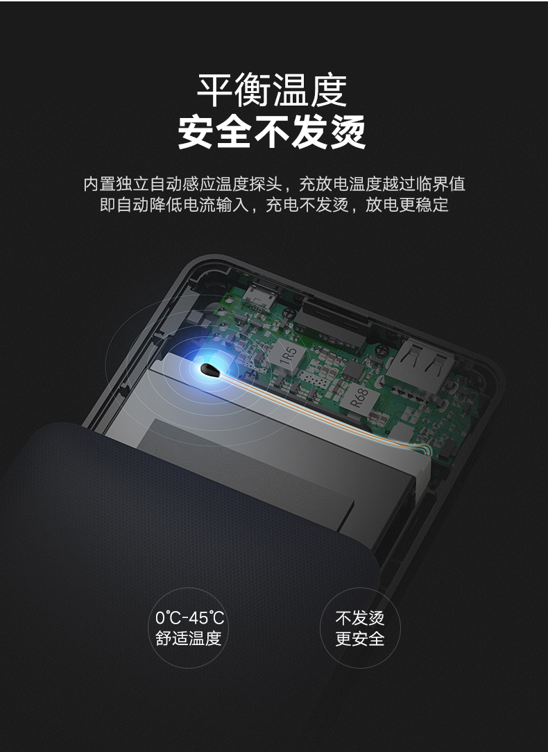 意昂2苹果移动电源，20000毫安自带iPhone8X数据线