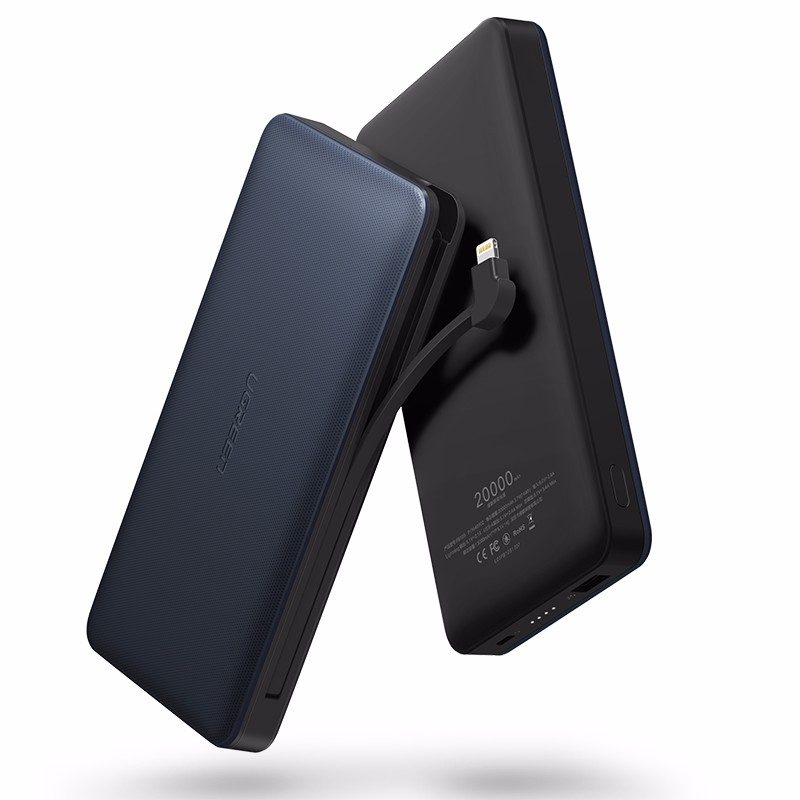 意昂2苹果移动电源，20000毫安自带iPhone8X数据线