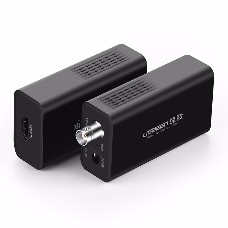 意昂2HDMI转SDI转换器，高清监控器HDMI信号转3G/SD/HD-SDI