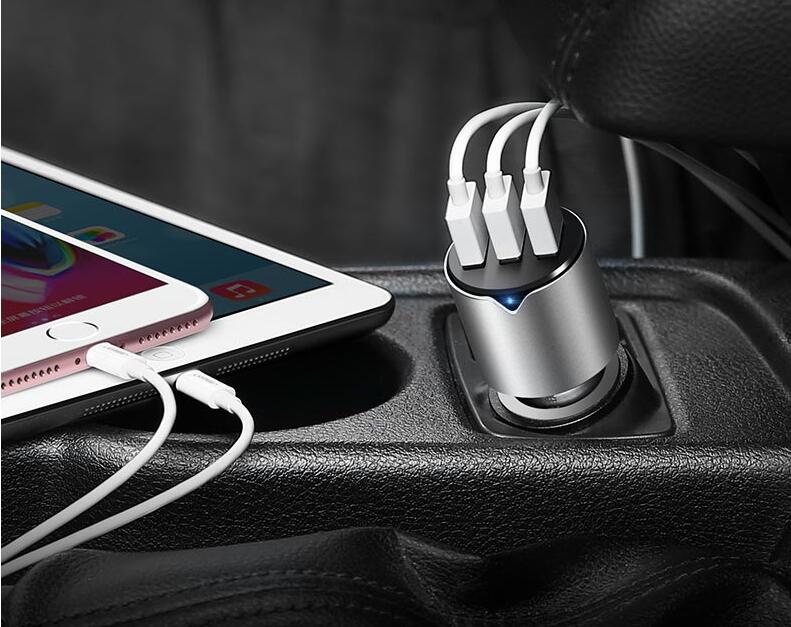 意昂2-品质新体验,数码选意昂2 意昂2一拖三车载充电器,5.8A三口USB车载快充充电器