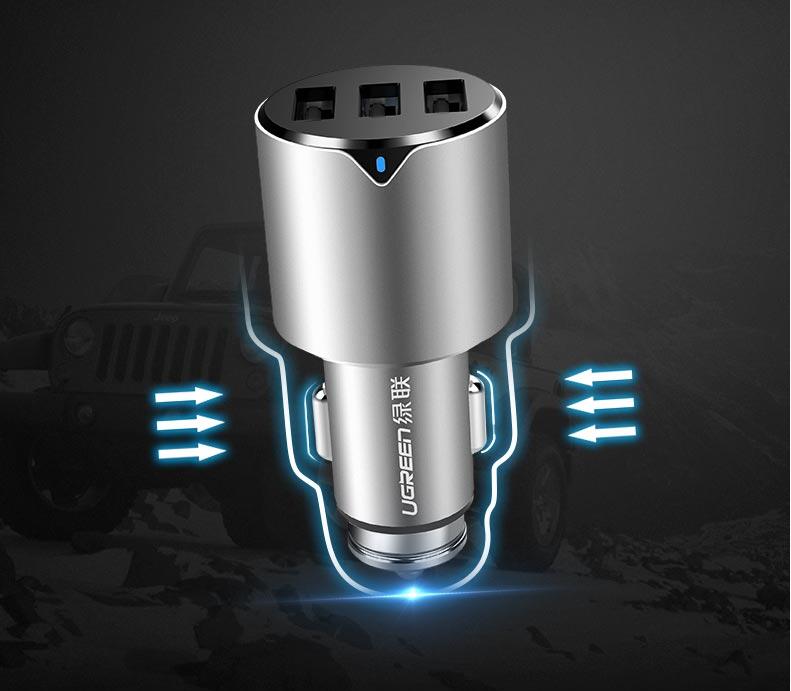 1511256762819256.jpg 意昂2一拖三车载充电器,5.8A三口USB车载快充充电器