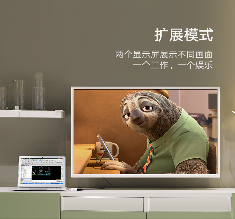 意昂2Type-C转DP转换器，Macbookpro高清usb-c转接线头