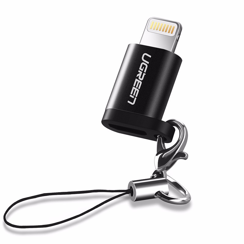 意昂2安卓转苹果转接头，MFi认证micro usb转lightning