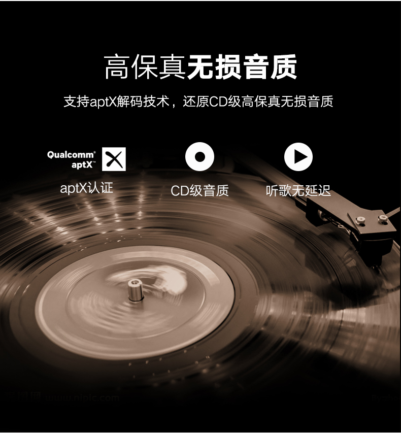 意昂2蓝牙5.0音频接收器，蓝牙发射接收二合一光纤接口带aptX HD