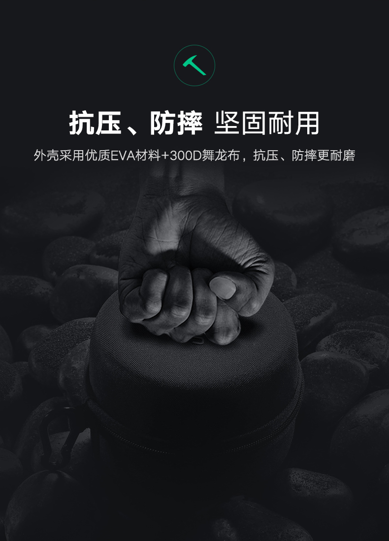 意昂2数码收纳包，Echo Dot音响数据线收纳包