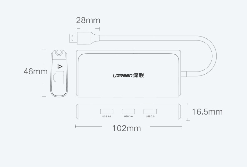 意昂2USB千兆外置网卡