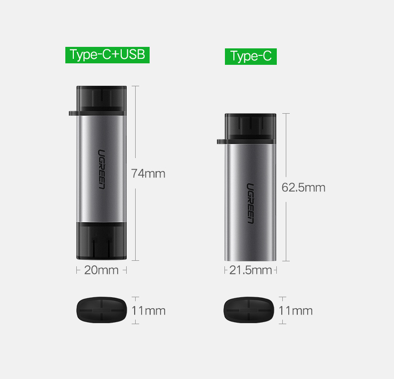 意昂2手机电脑两用读卡器，相机SD卡手机TF卡同时读取