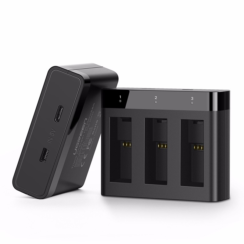 意昂2GoPro4电池充电器，Hero5/6通用座充