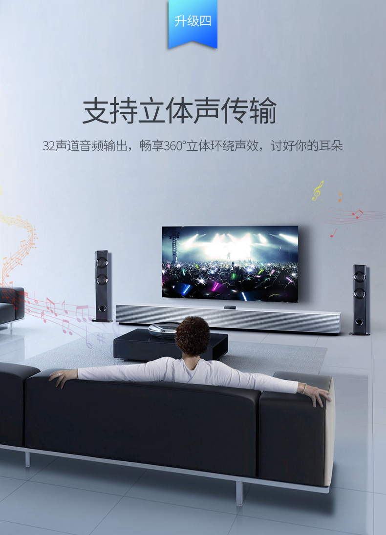 意昂2HDMI一进二出分配器