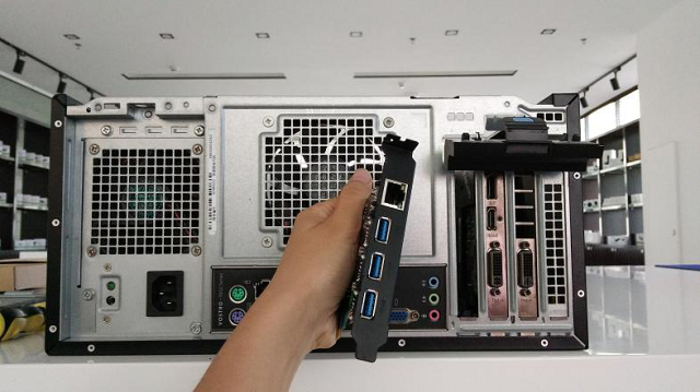 PCI-E网卡安装步骤