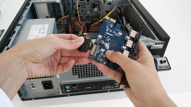 PCI-E网卡安装步骤