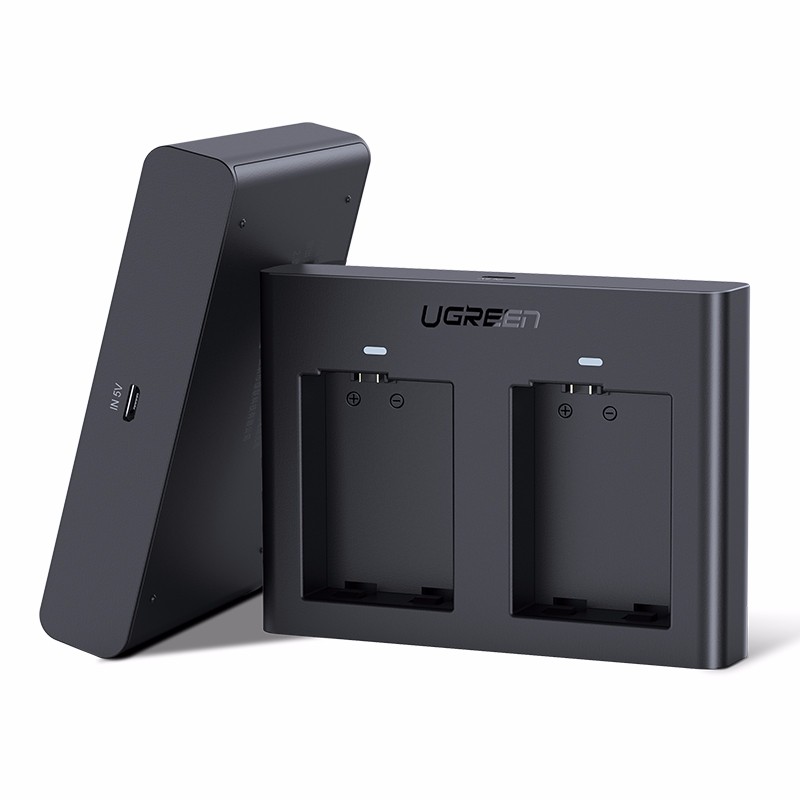 意昂2索尼相机电池充电器 np-fw50电池双座充