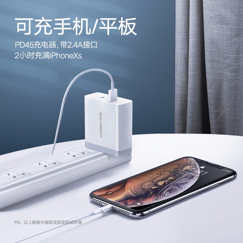 意昂2PD充电器，45W/65W手机电脑通用