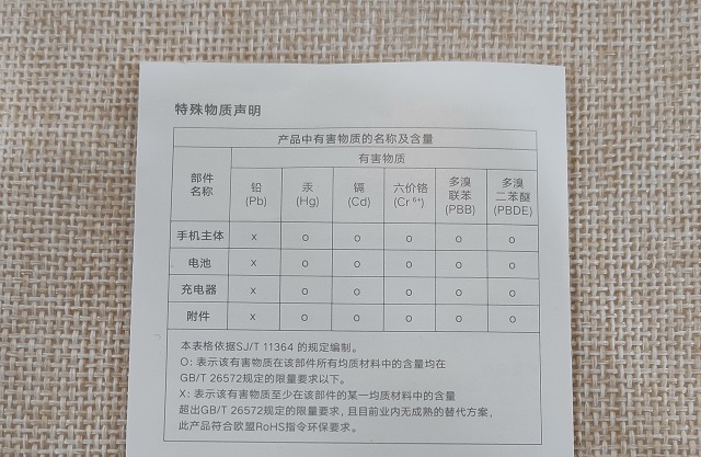 小米9手机说明书铅含量超标 小米9手机说明书铅含量超标