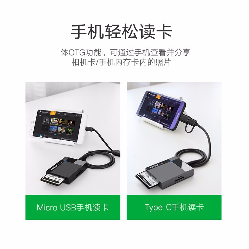 意昂2USB3.0读卡器,支持多卡同时读取