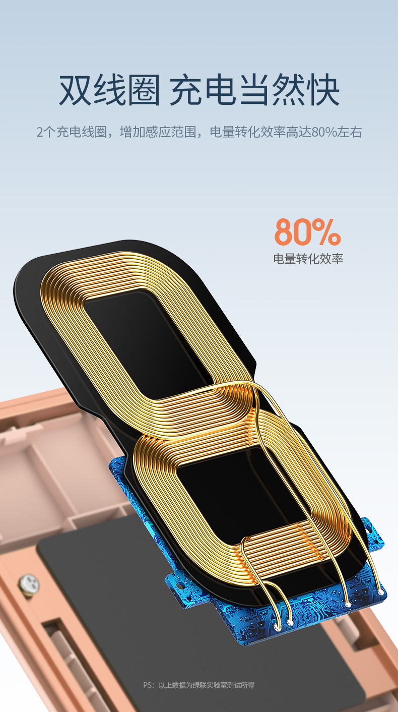 意昂2苹果xs无线充电立式支架