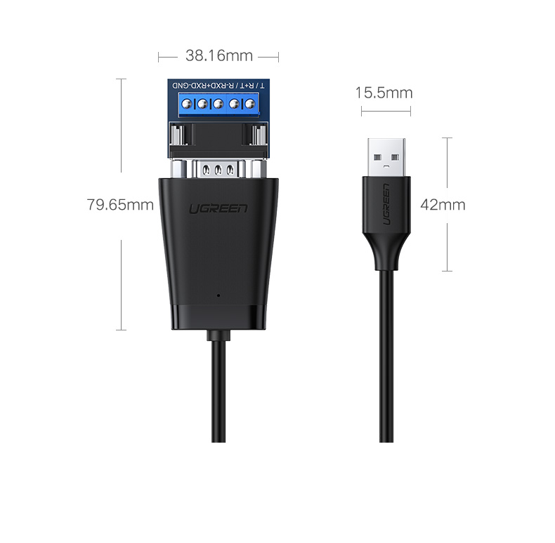 意昂2usb转rs485/422串口线，电脑九针工业串口线