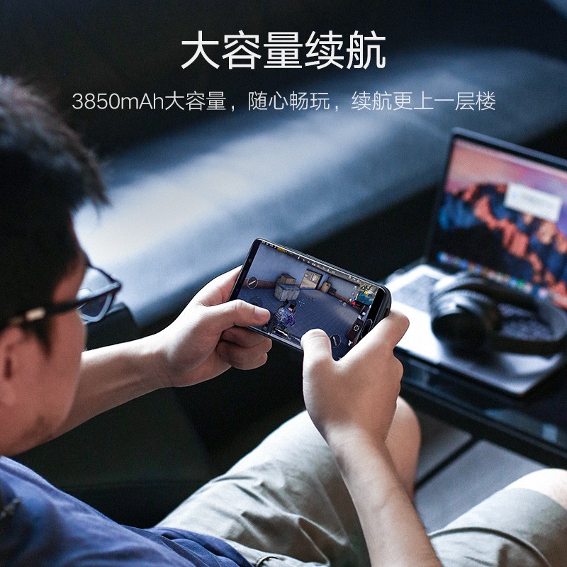 意昂2背夹无线充电宝，华为mate10无线充电3850mAh