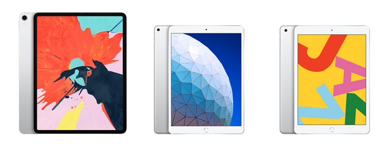 2019四款全新ipad7/mini5/air3/pro4充电接口和充电速度对比