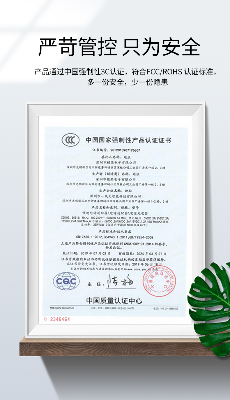 意昂2双Type-C快充充电器