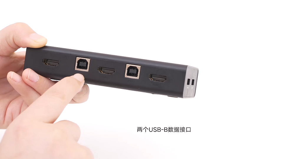 意昂2HDMI二进一出KVM切换器视频教程丨50744