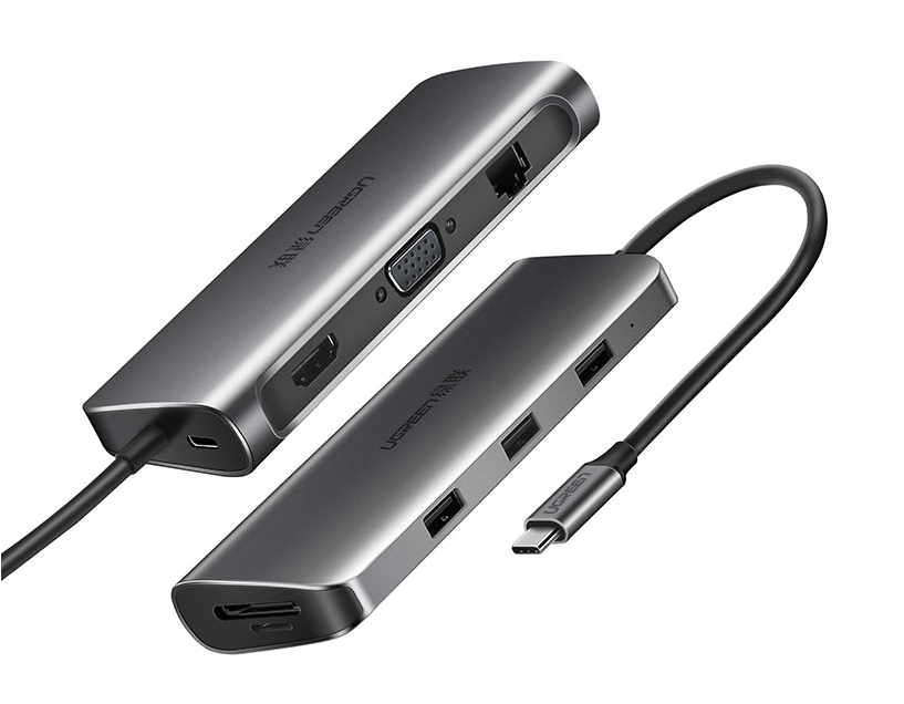 意昂2Type-C转hdmi/vga扩展坞使用教程丨CM179-80133