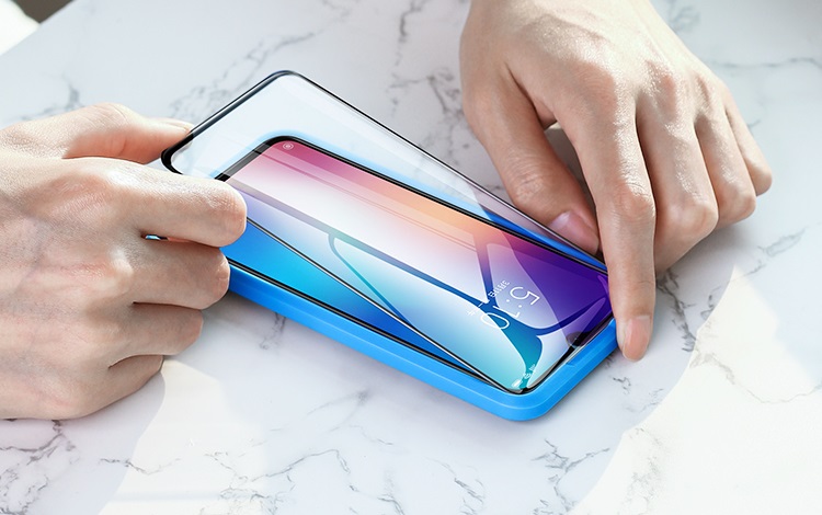 意昂2小米10/10Pro手机钢化膜贴膜教程