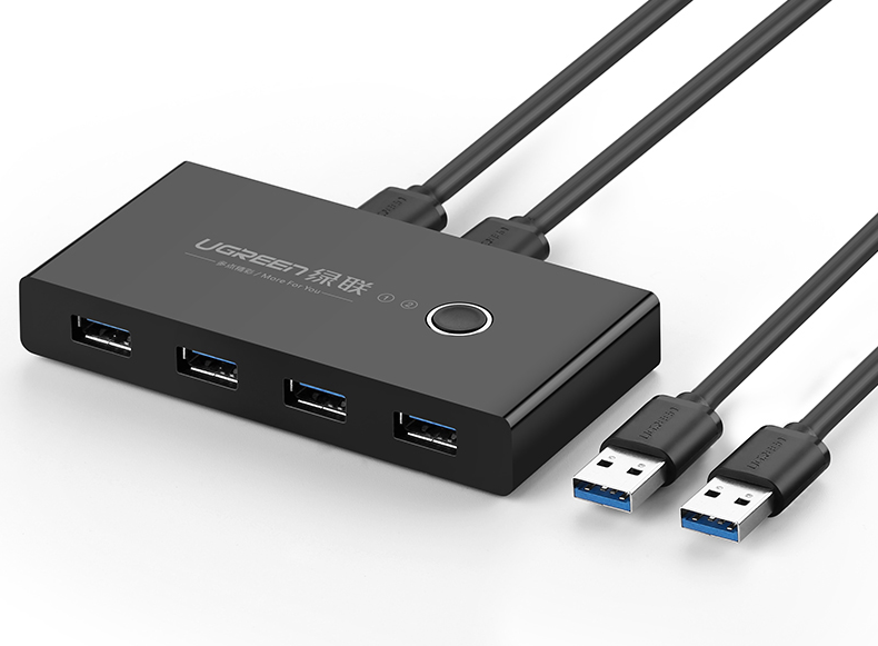 意昂2USB3.0切换器二进四出视频教程丨30768