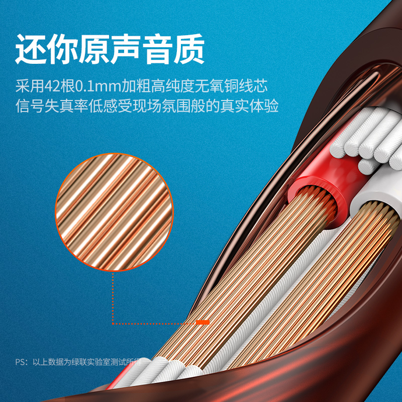 意昂2麦克风话筒线，音响吉他调试线