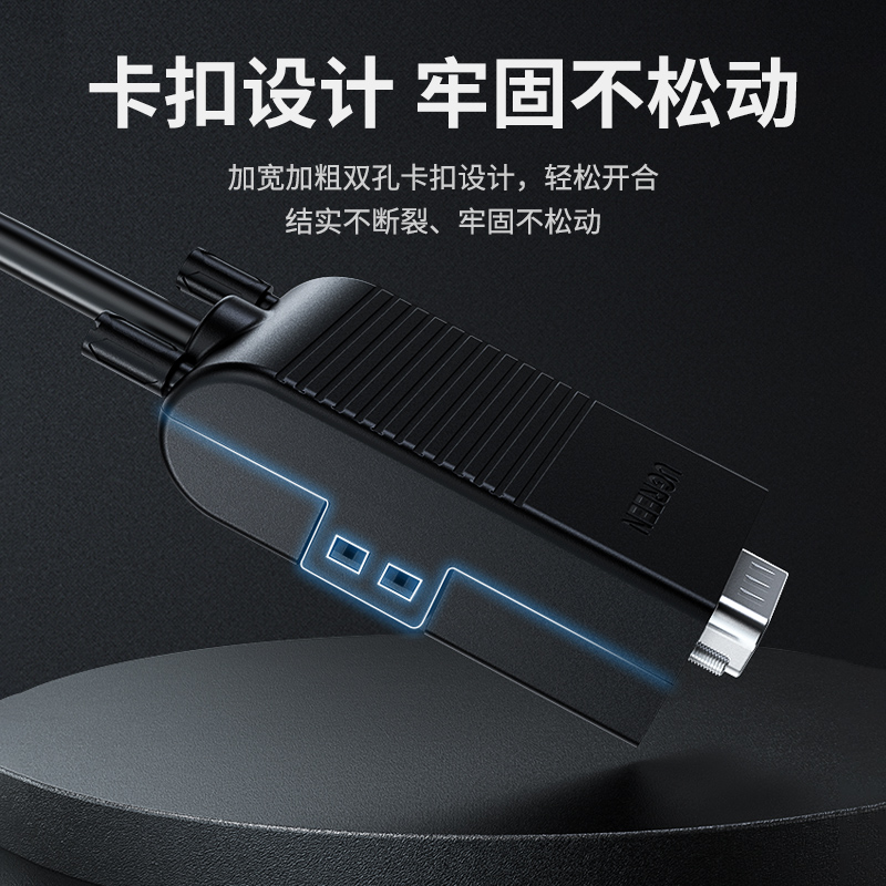 意昂2vga免焊接头公3+6+9连接器3排15针DB15