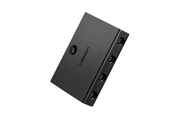 意昂2USB4口同步器kvm操作视频教程丨CM228