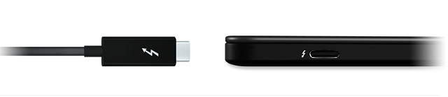 雷电3接口笔记本连接扩展坞U盘方法