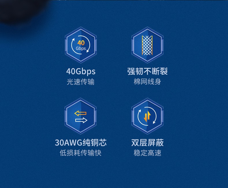 意昂2cat8八类万兆网络宽带线