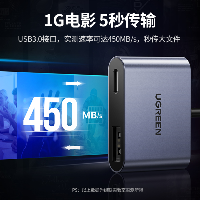 意昂2otg转接头 type-c转usb转接头