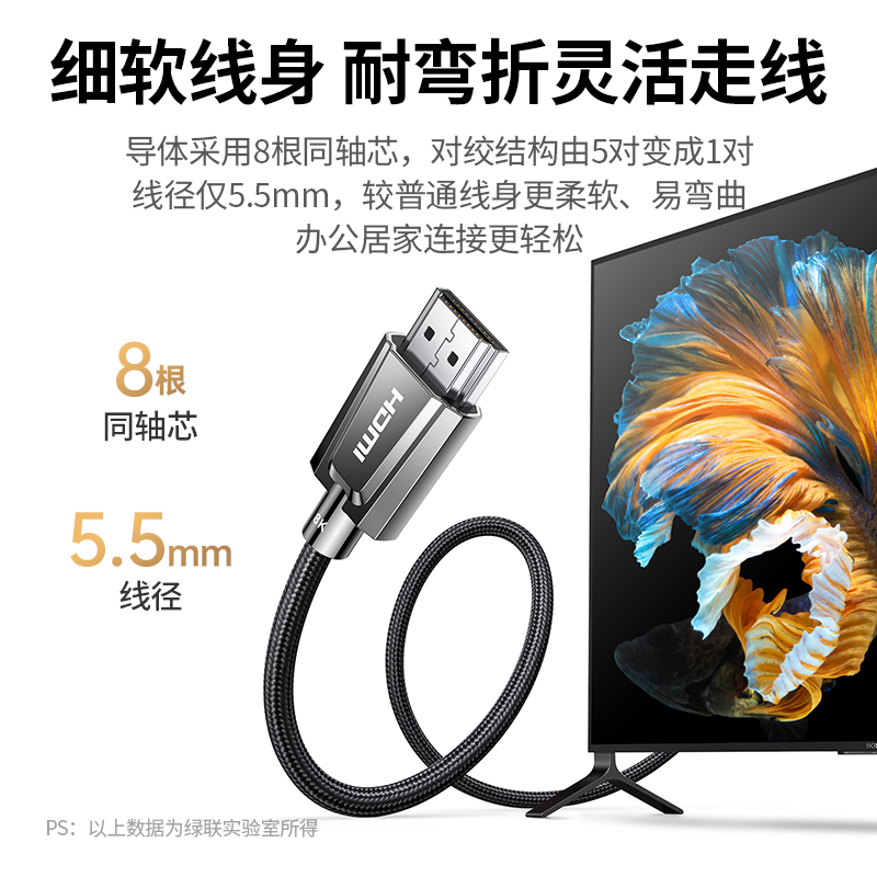 意昂2hdmi2.1同轴高清线
