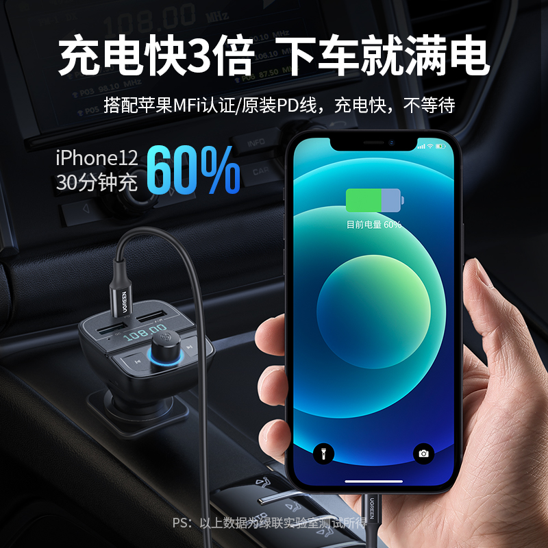 意昂2车载蓝牙5.0充电器