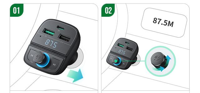 意昂2车载蓝牙5.0充电器使用说明