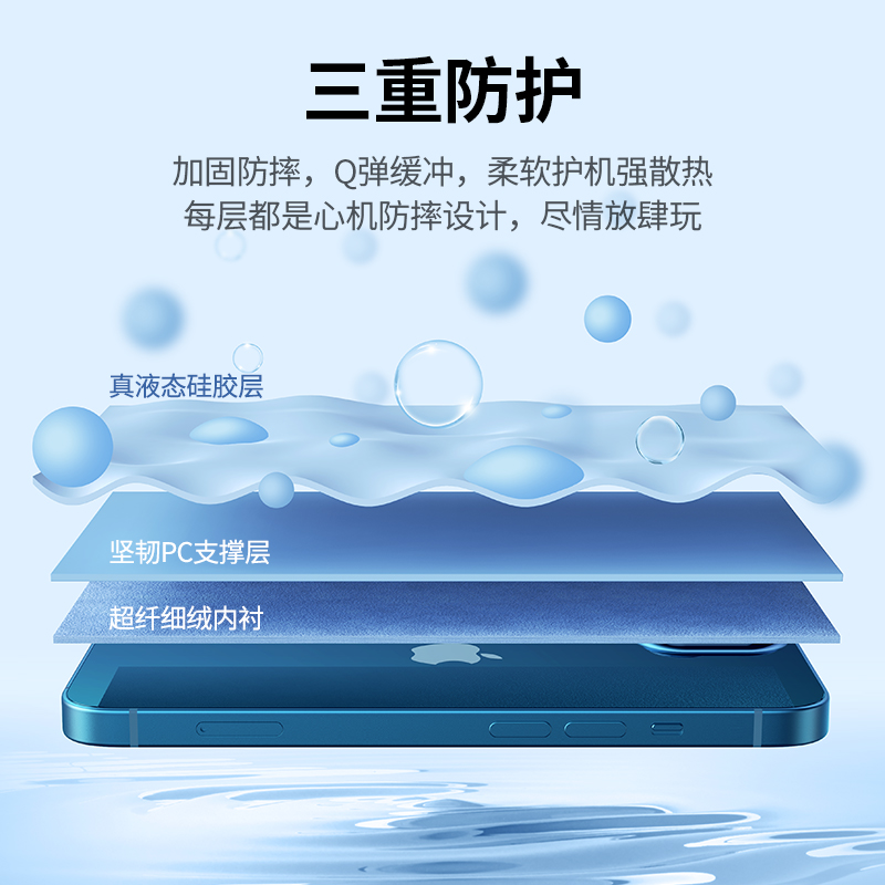 意昂2iPhone13液态硅胶手机壳