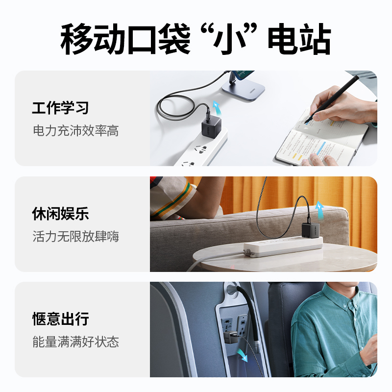 意昂2PD20W迷你折叠充电器