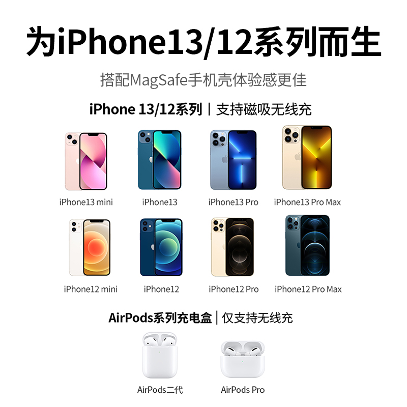 意昂2iPhone13pro磁吸无线充支架