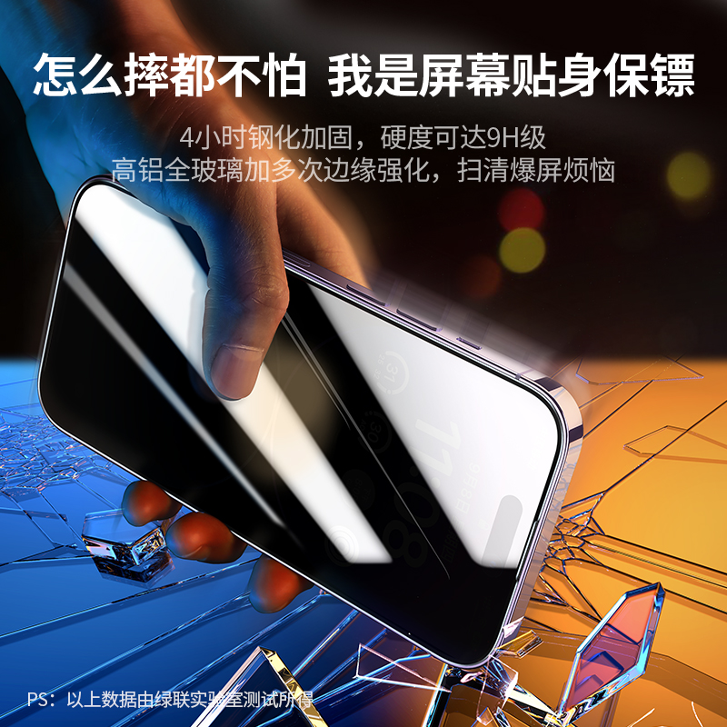 意昂2适用苹果iPhone14防窥膜